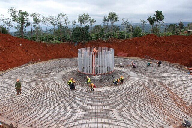 Thi công dự án điện gió